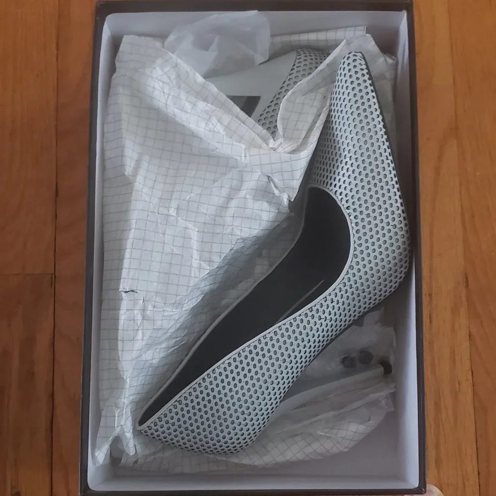 Greyish Black Lamb Heels - Picture 3 of 11